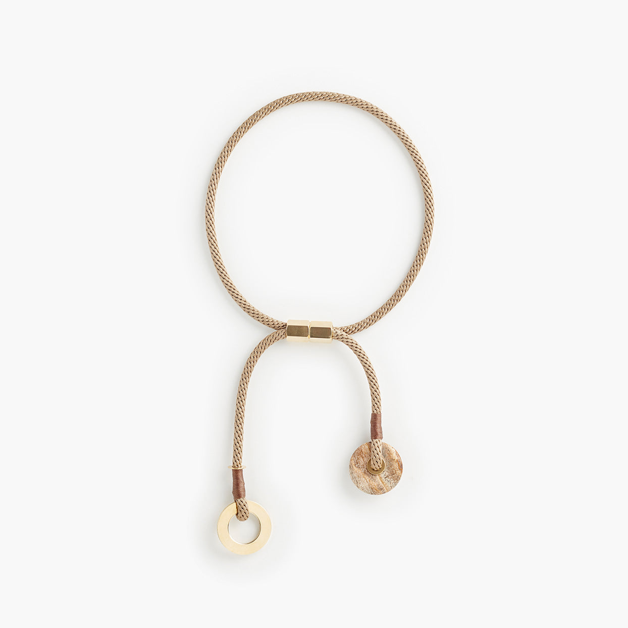 PICHULIK | Oshun Jasper Stone and Rope Necklace