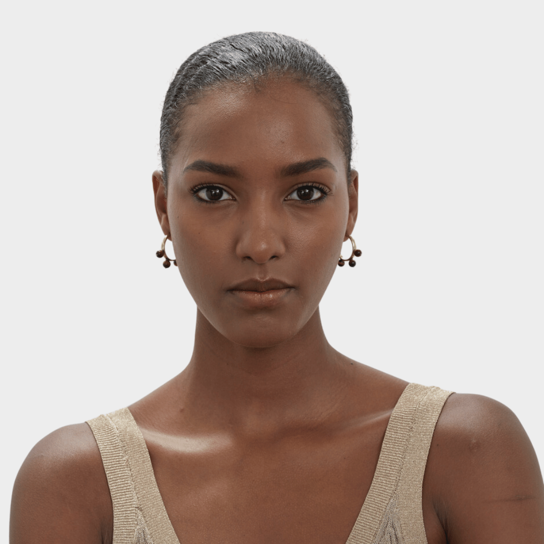 Pichulik | Garland Hoop Earrings Pearl