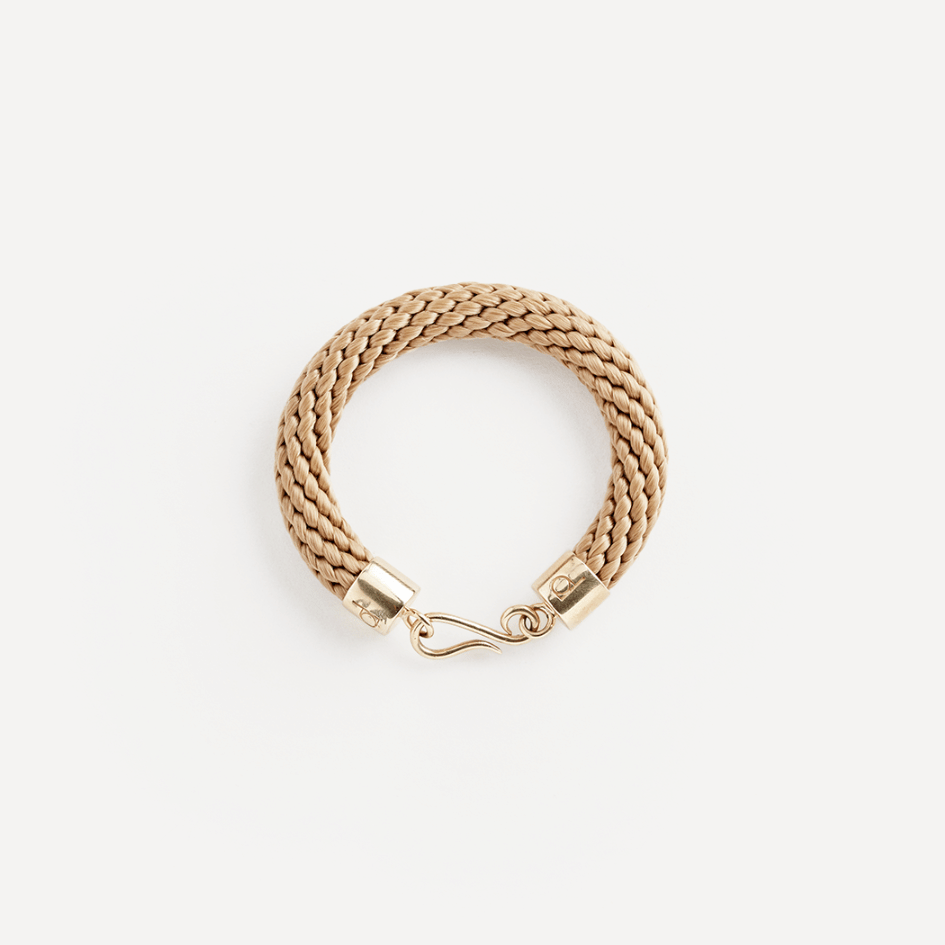 PICHULIK | Talisma Rope and Brass Bracelet with Charm