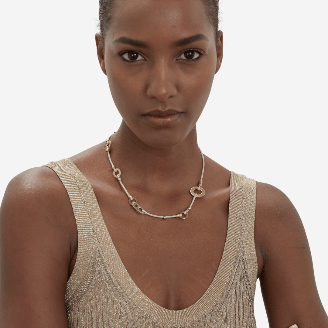 Pichulik | Amie Rope and Brass Necklace