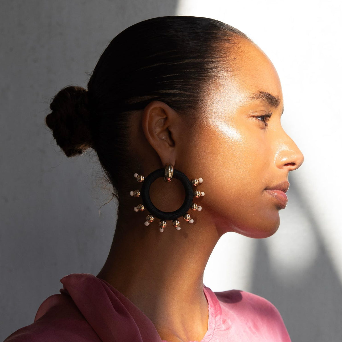 PICHULIK | Mithra Rope and Brass Earrings