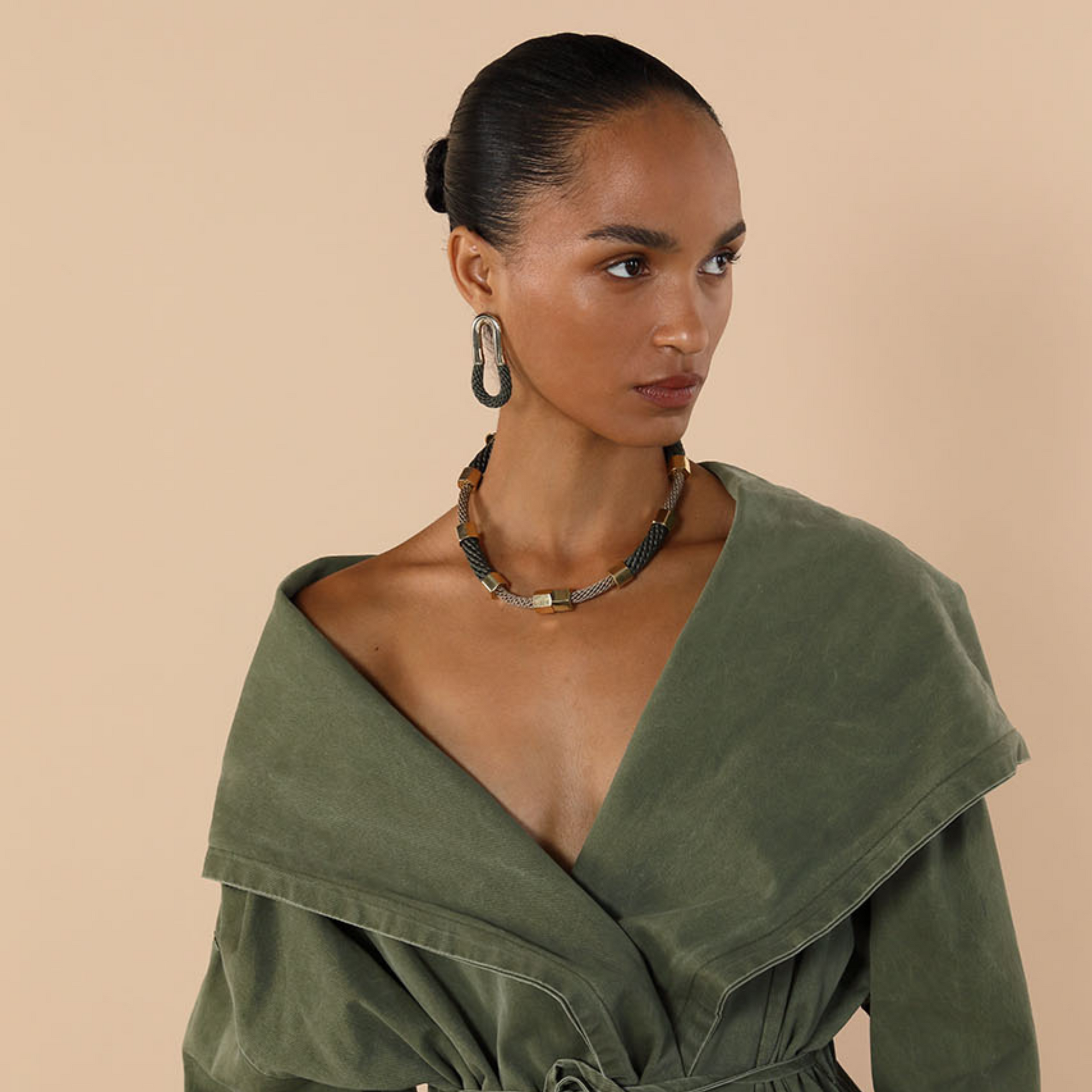 Pichulik | Brass and Rope Cantadora Earrings 