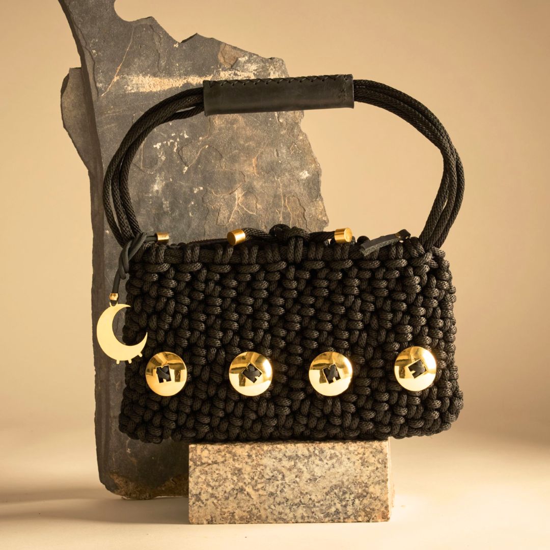 Moon bag charm