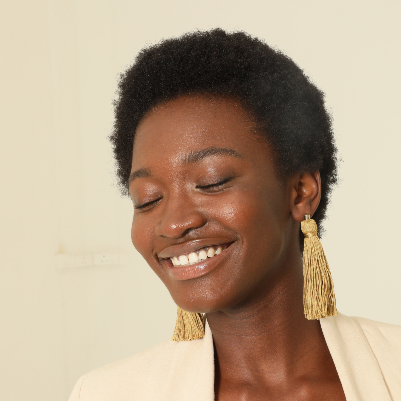 Hilli tassel earrings