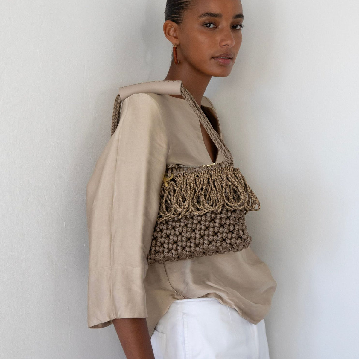 PICHULIK | Handmade Rope and Brass Sahara Bag