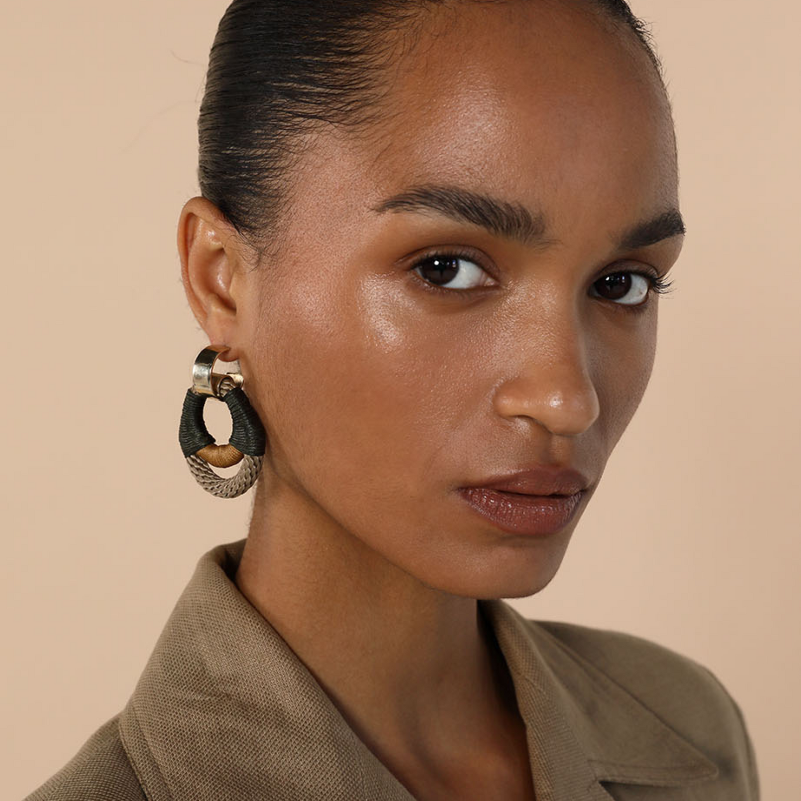 Pichulik | Vessel Earrings in Rope and Brass