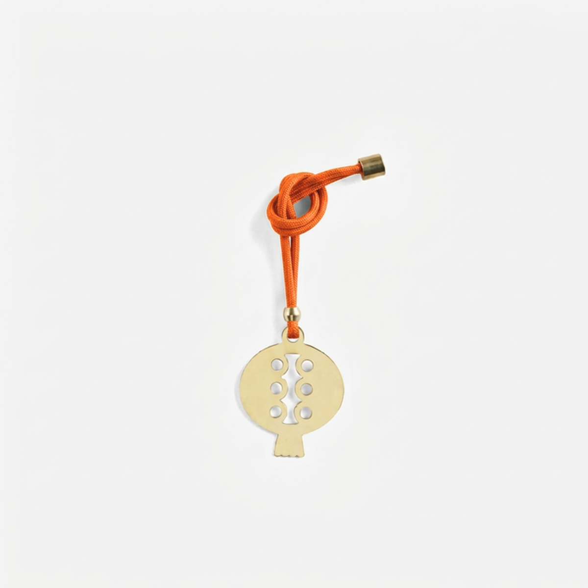 Pomegranate bag charm