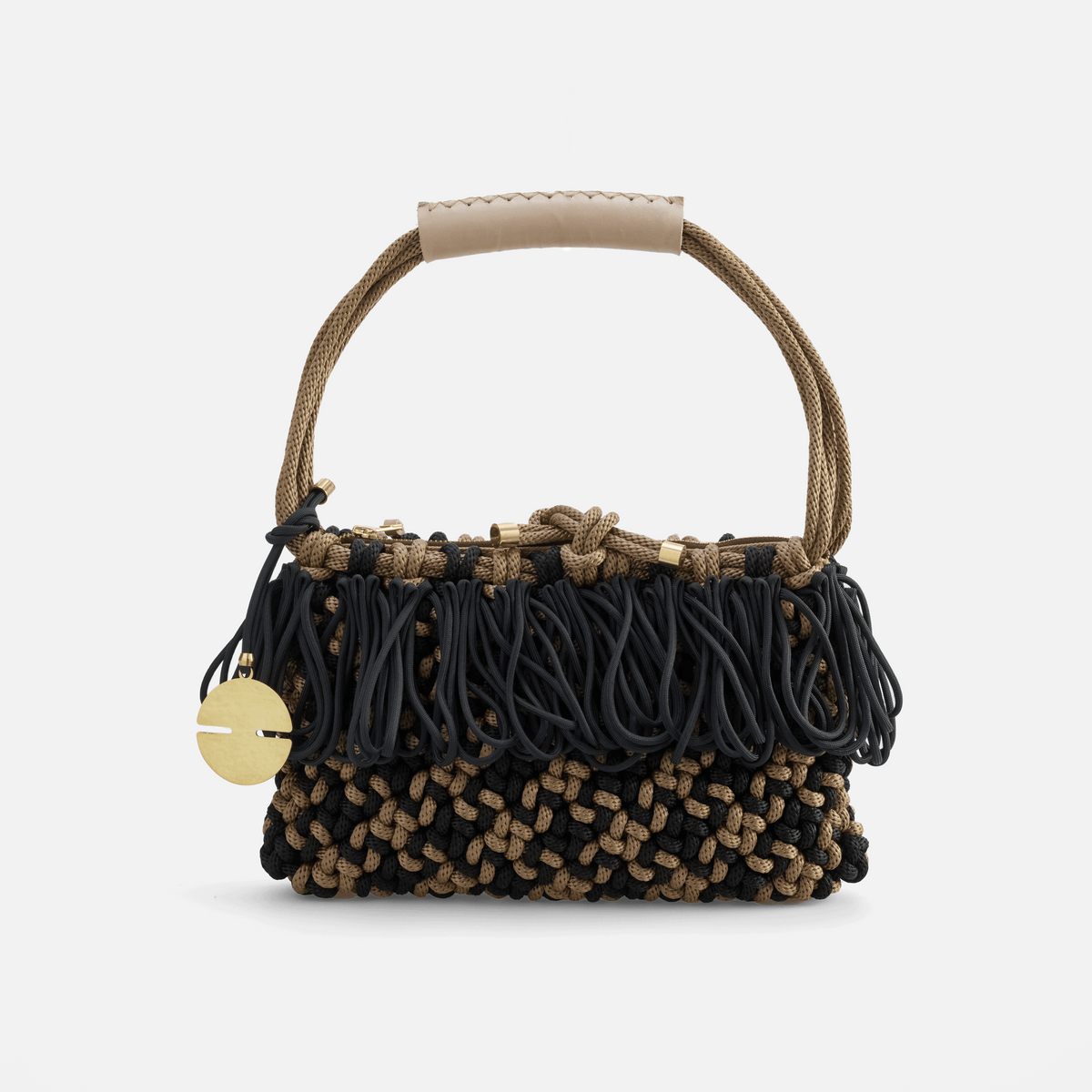 PICHULIK | Handmade Rope and Brass Enso Bag
