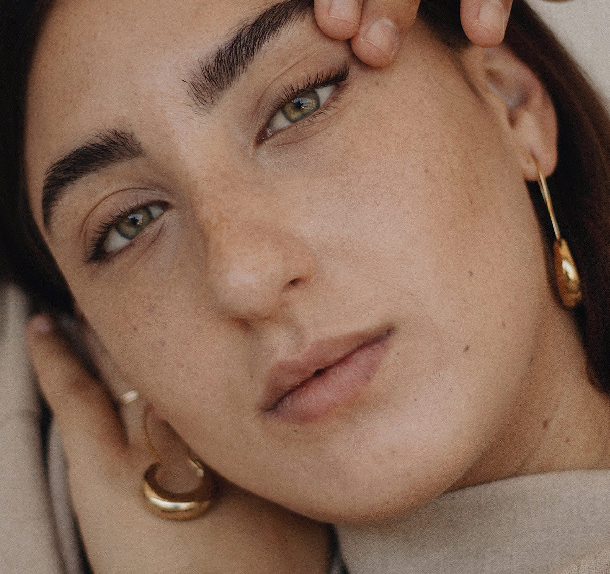 PICHULIK | Lua Brass Earrings