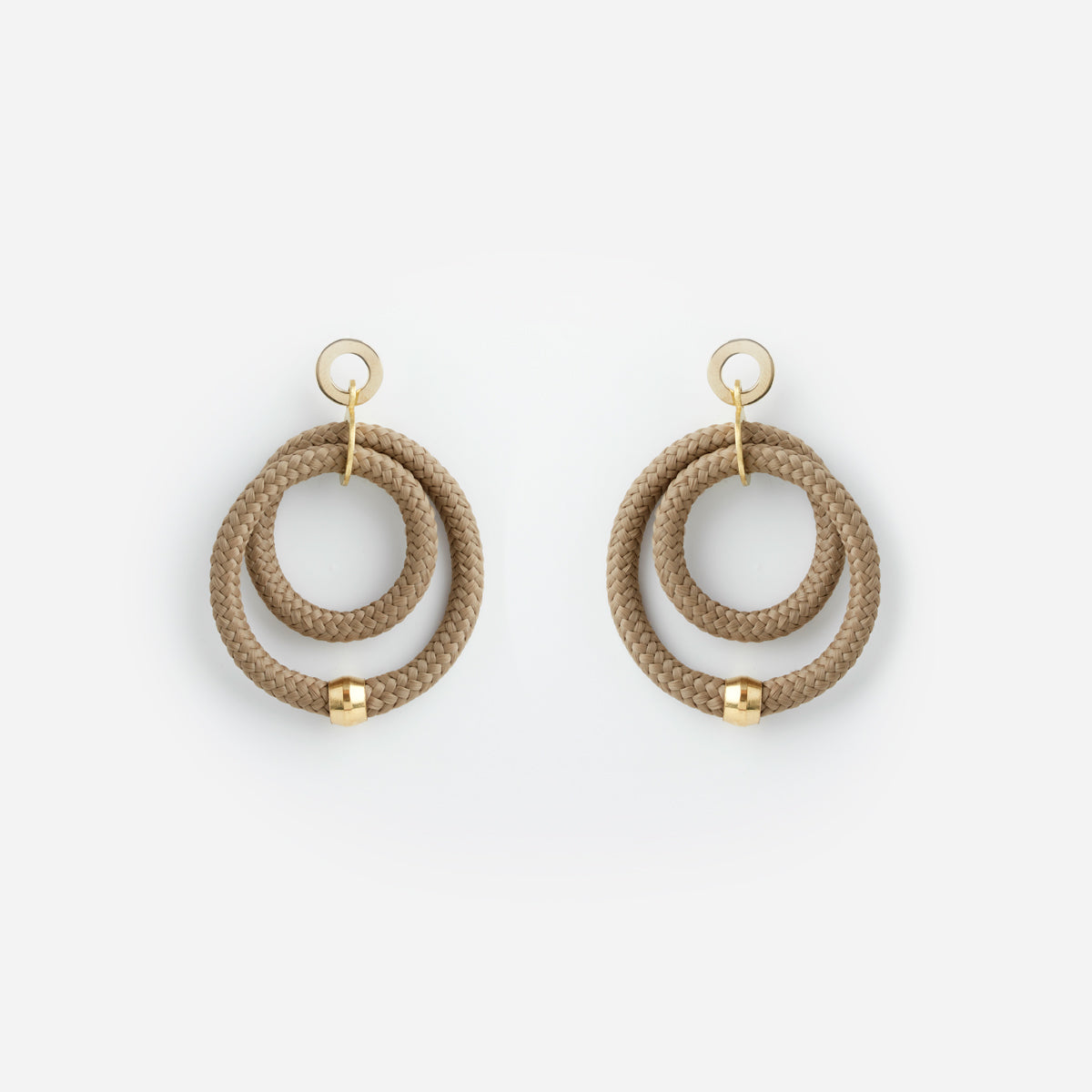 PICHULIK | Arista earrings Rope and Brass