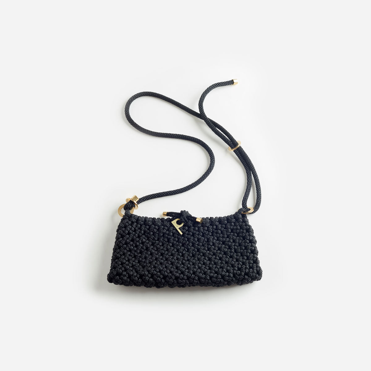 PICHULIK | Athena Brass and Rope Handmade Bag
