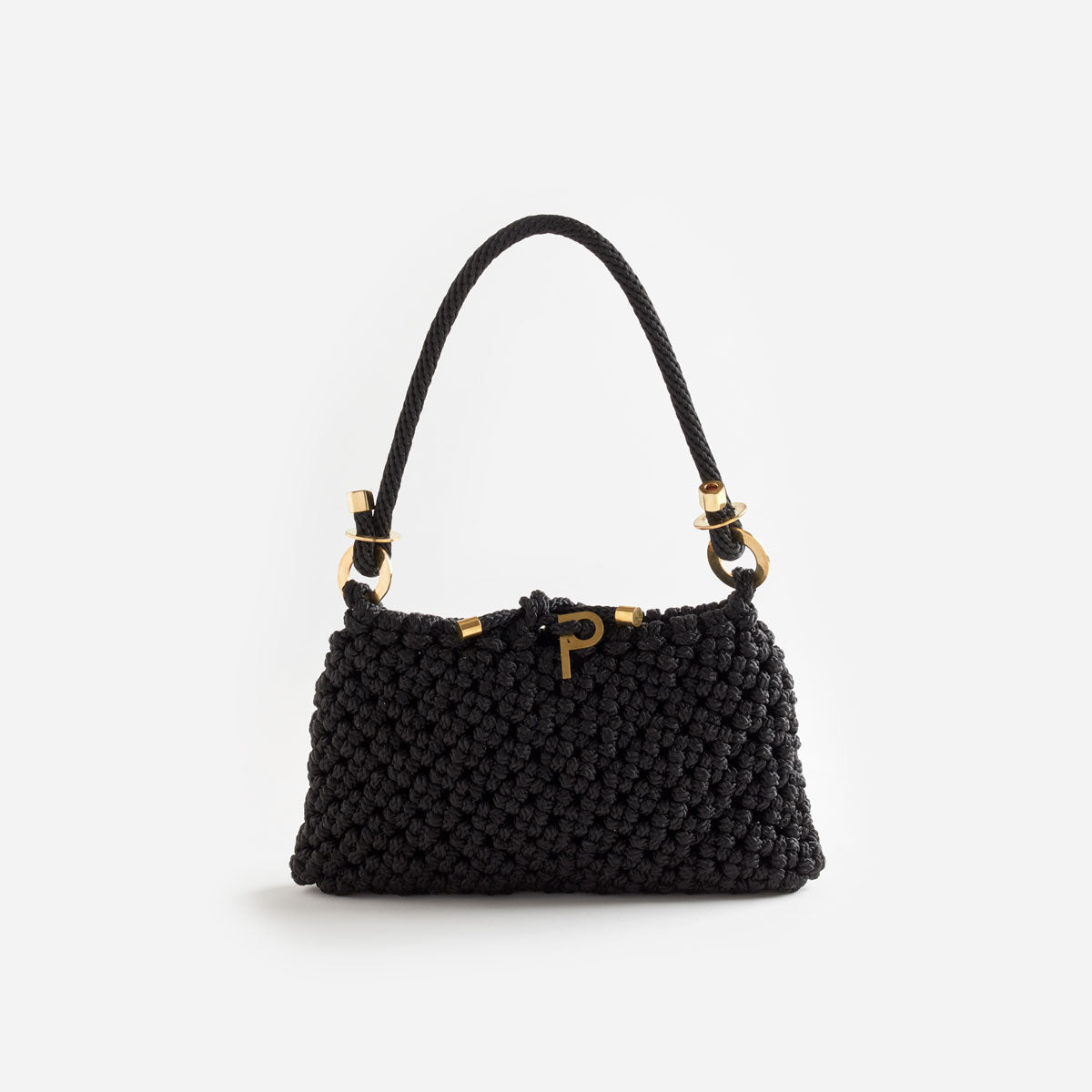 PICHULIK | Athena Brass and Rope Handmade Bag