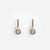 PICHULIK |  Attina earrings with Rope, Brass and Gem Stone