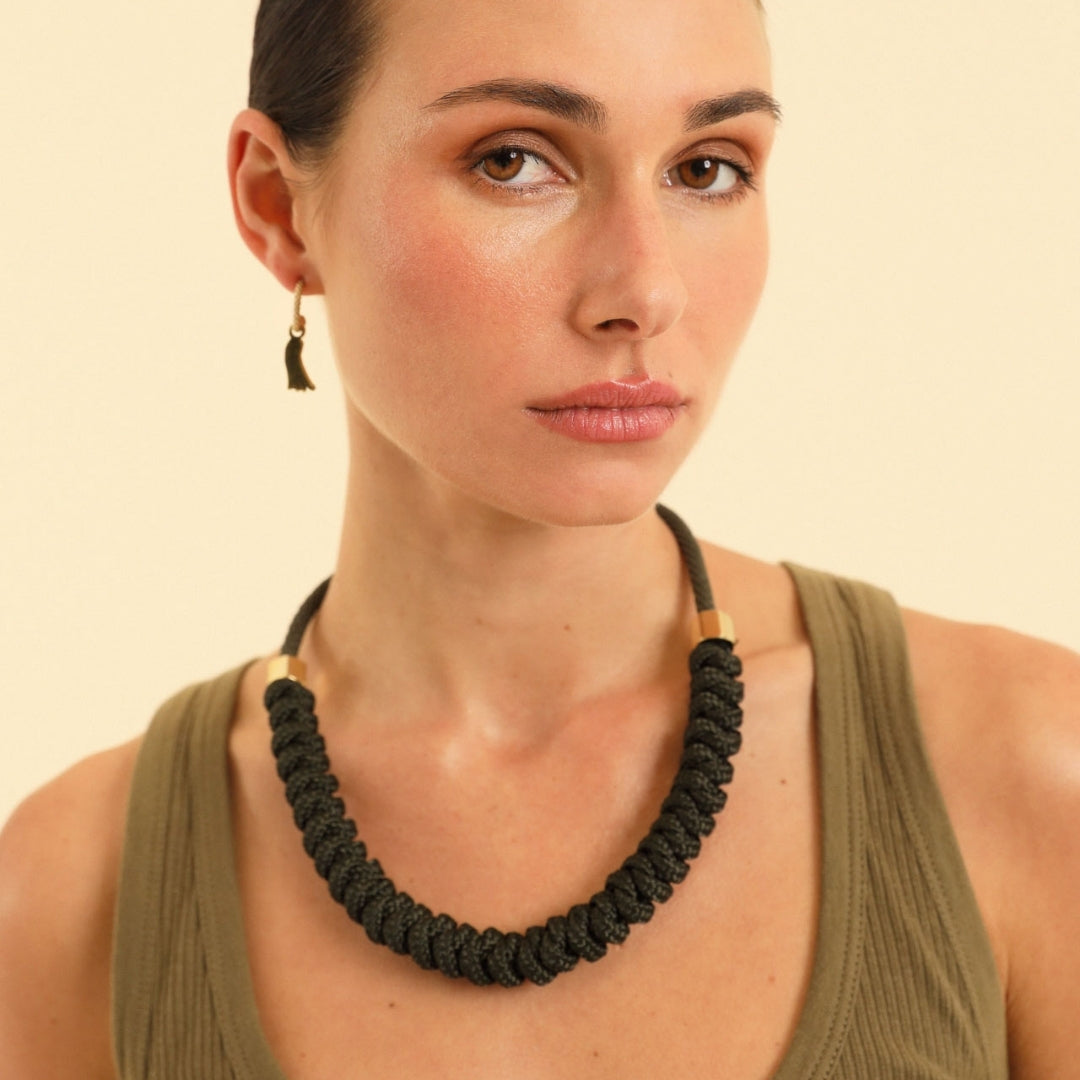 PI(CHULIK | Cobra Rope and Brass Choker