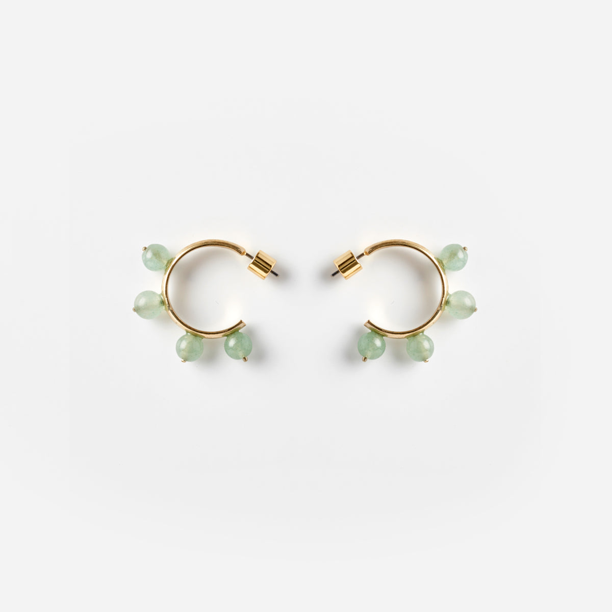 Pichulik | Garland Hoop Earrings Aventurine