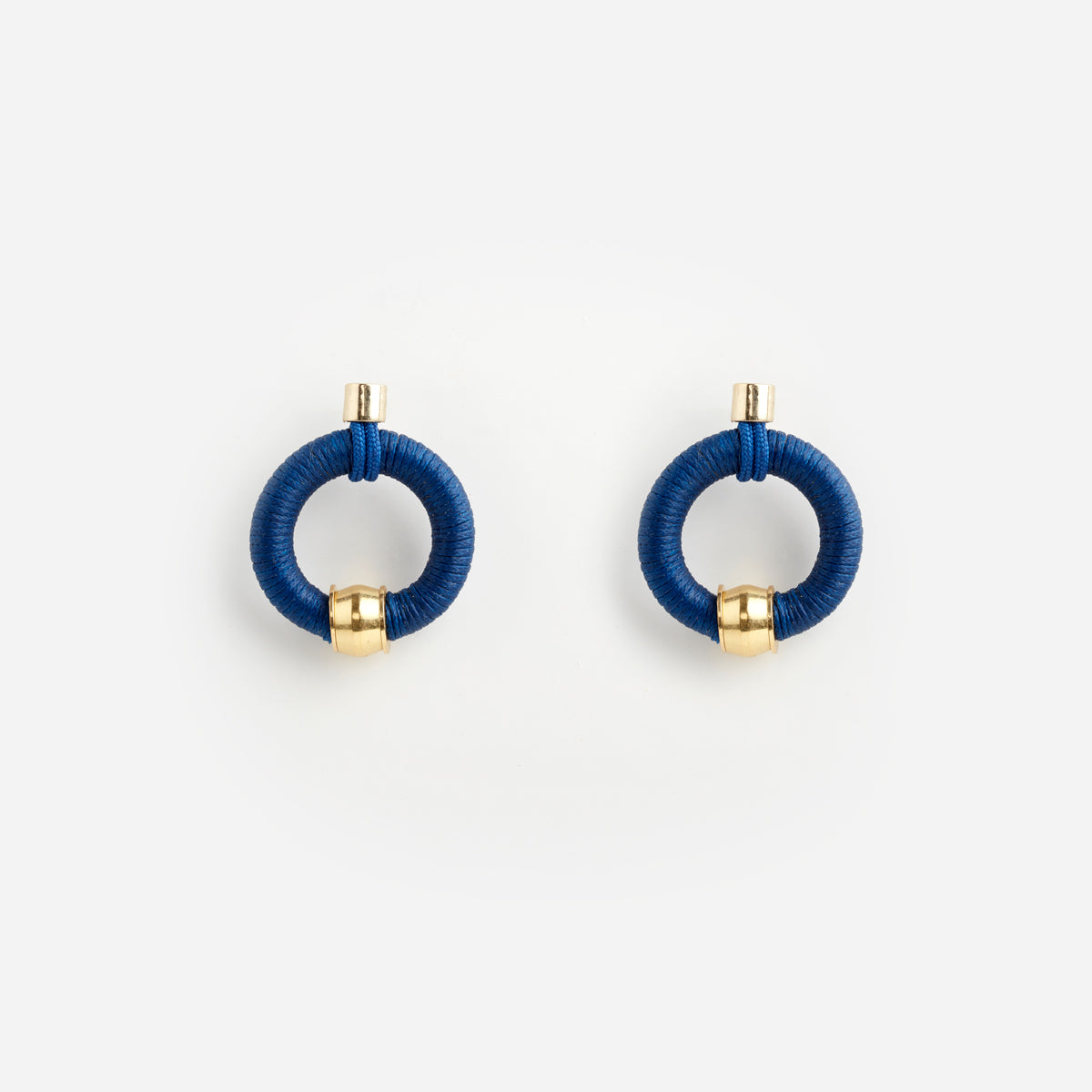 PICHULIK | Joule Brass and Rope Colourful Earrings 