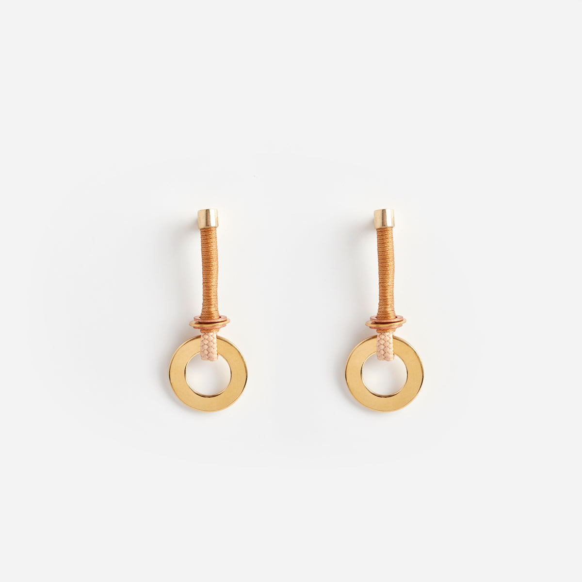 PICHULIK | Kosmos Earrings | Brass and Rope Jewellery