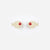 PICHULIK | Mina brass and Gem Stone Earrings
