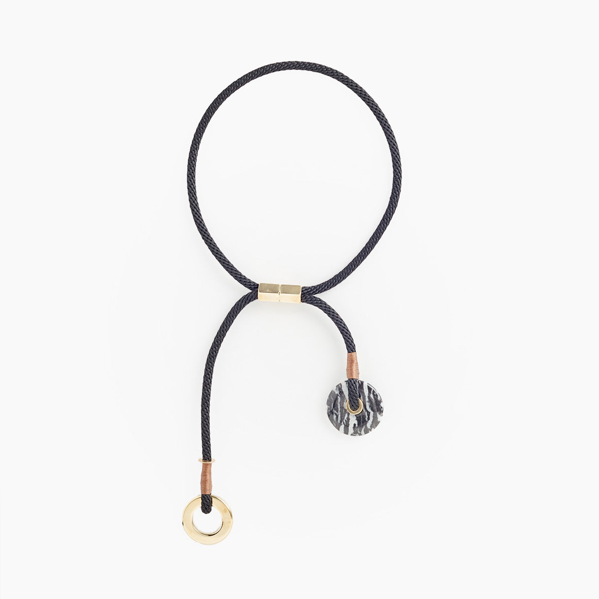 PICHULIK | Oshun Jasper Stone and Rope Necklace