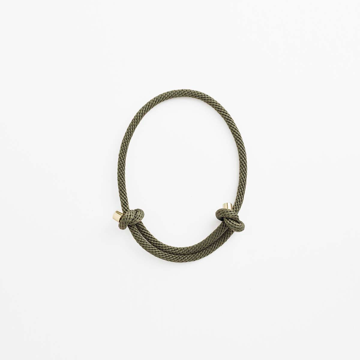 Pichulik | Sacred Knot Rope and Brass choker Necklace