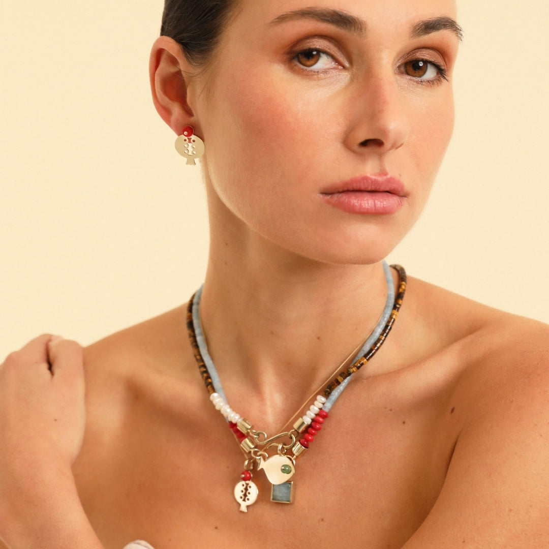 PICHULIK | Mina Brass Necklace charm