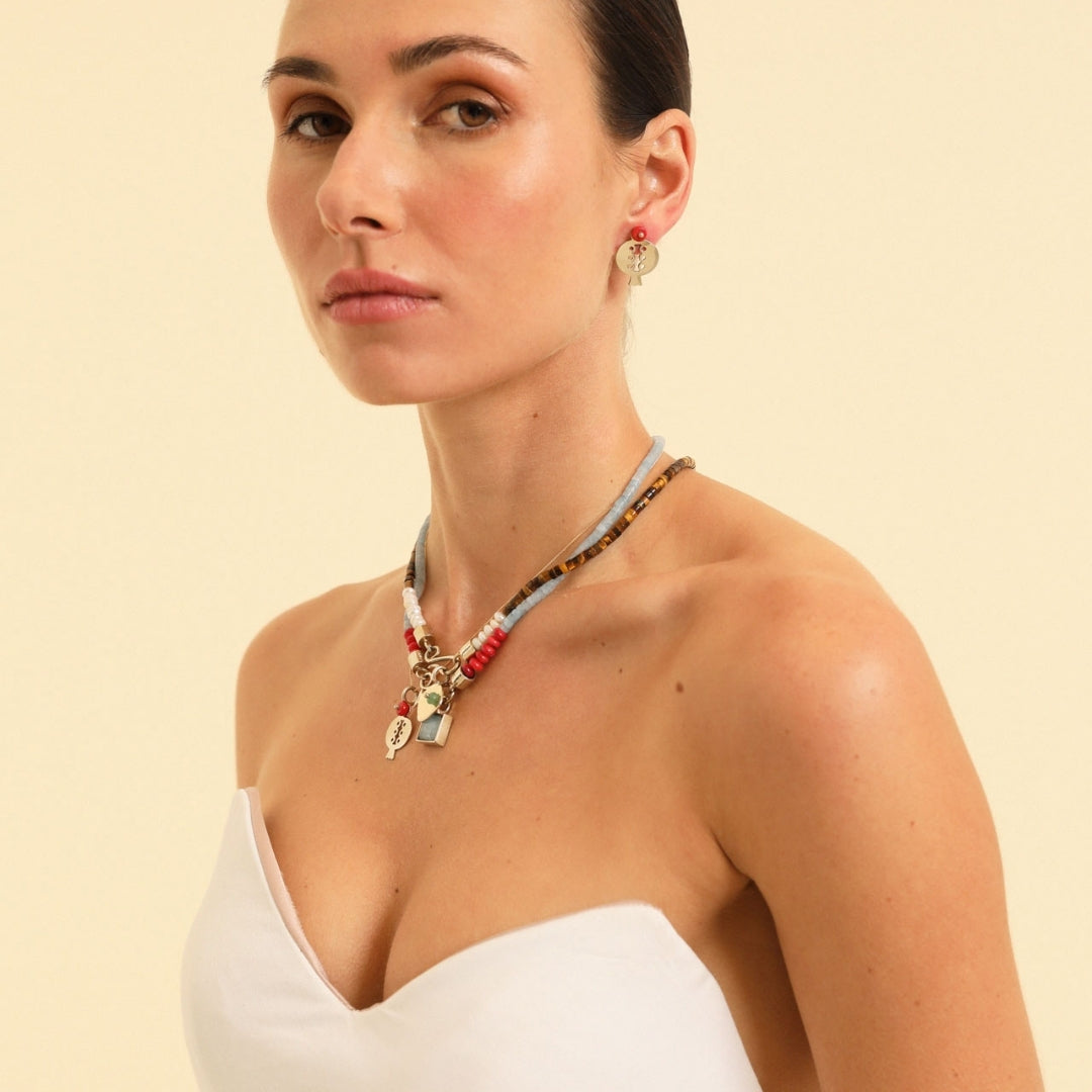 PICHULIK | Rosa Beaded Necklace