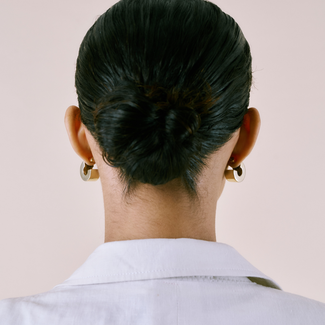 PICHULIK | Venus Hoop Earrings Brass