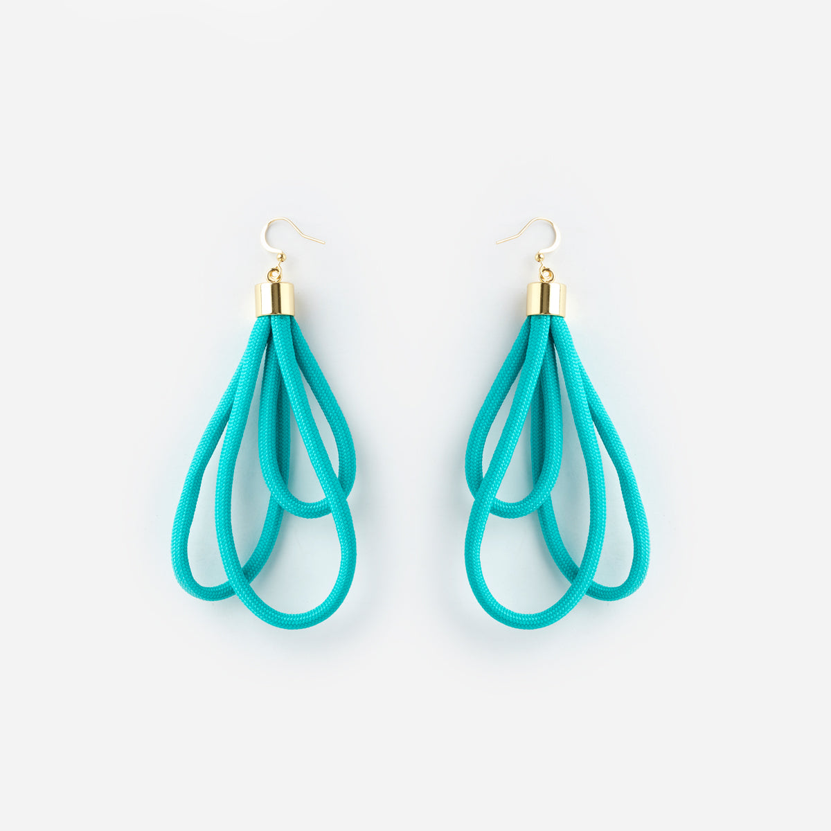 PICHULIK | Wave Earrings Rope and Brass