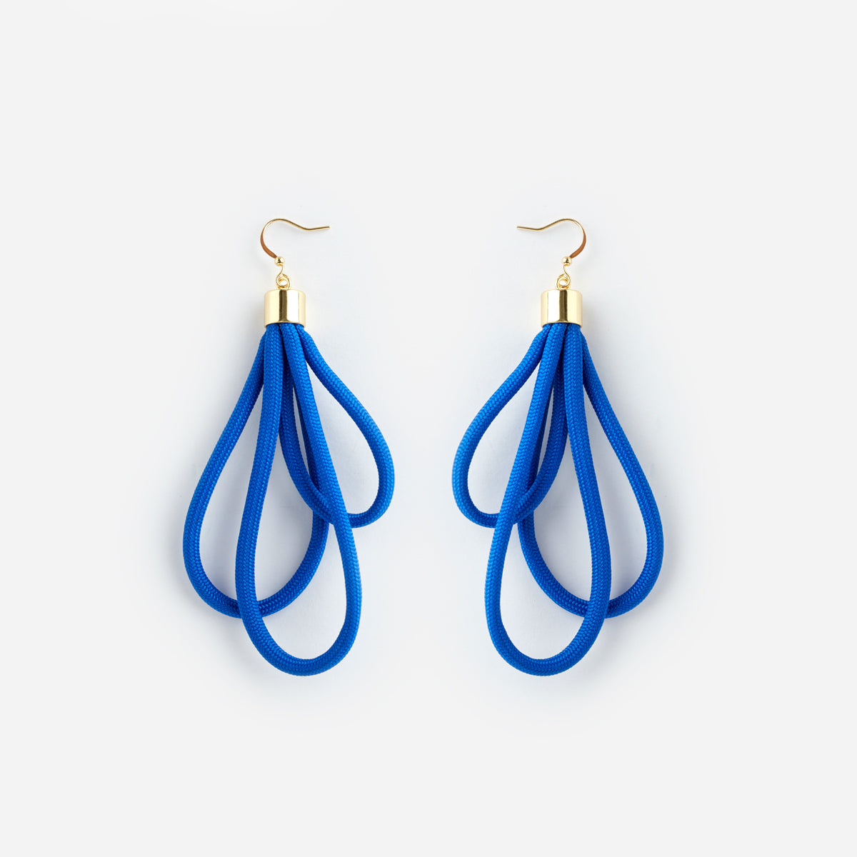 PICHULIK | Wave Earrings Rope and Brass