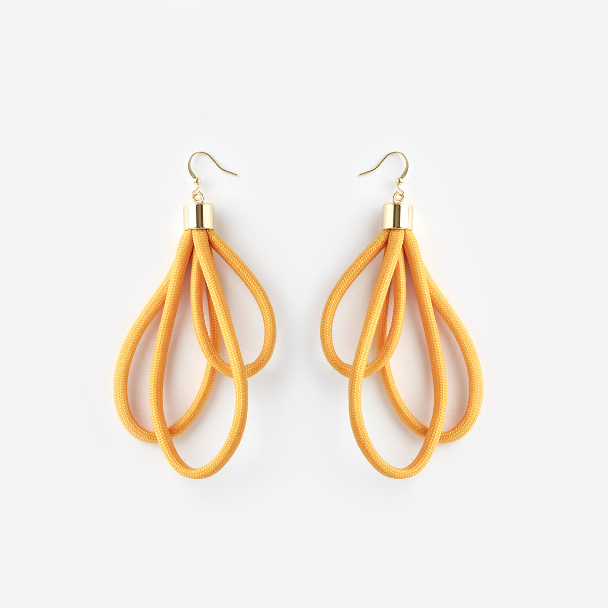 PICHULIK | Wave Earrings Rope and Brass