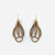 PICHULIK | Wave Earrings Rope and Brass
