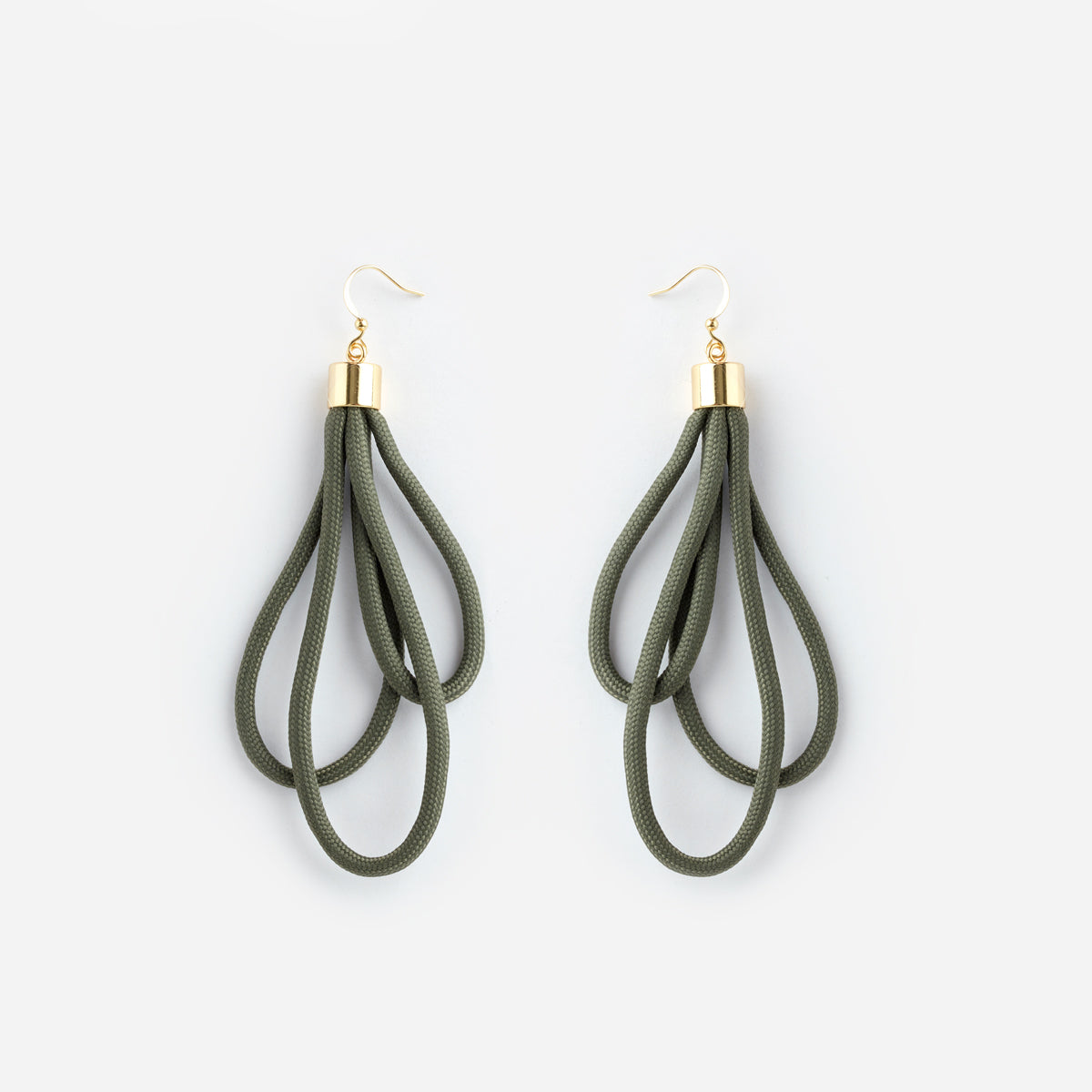 PICHULIK | Wave Earrings Rope and Brass