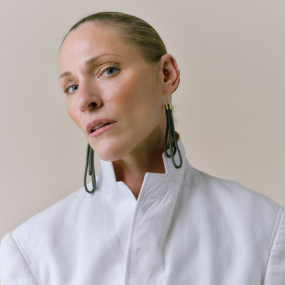 PICHULIK | Wave Earrings Rope and Brass