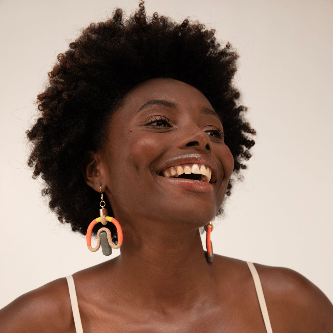 Pichulik | Aventurina Rope Earrings 