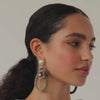 PICHULIK | Shimenawa earrings beige, brass and rope