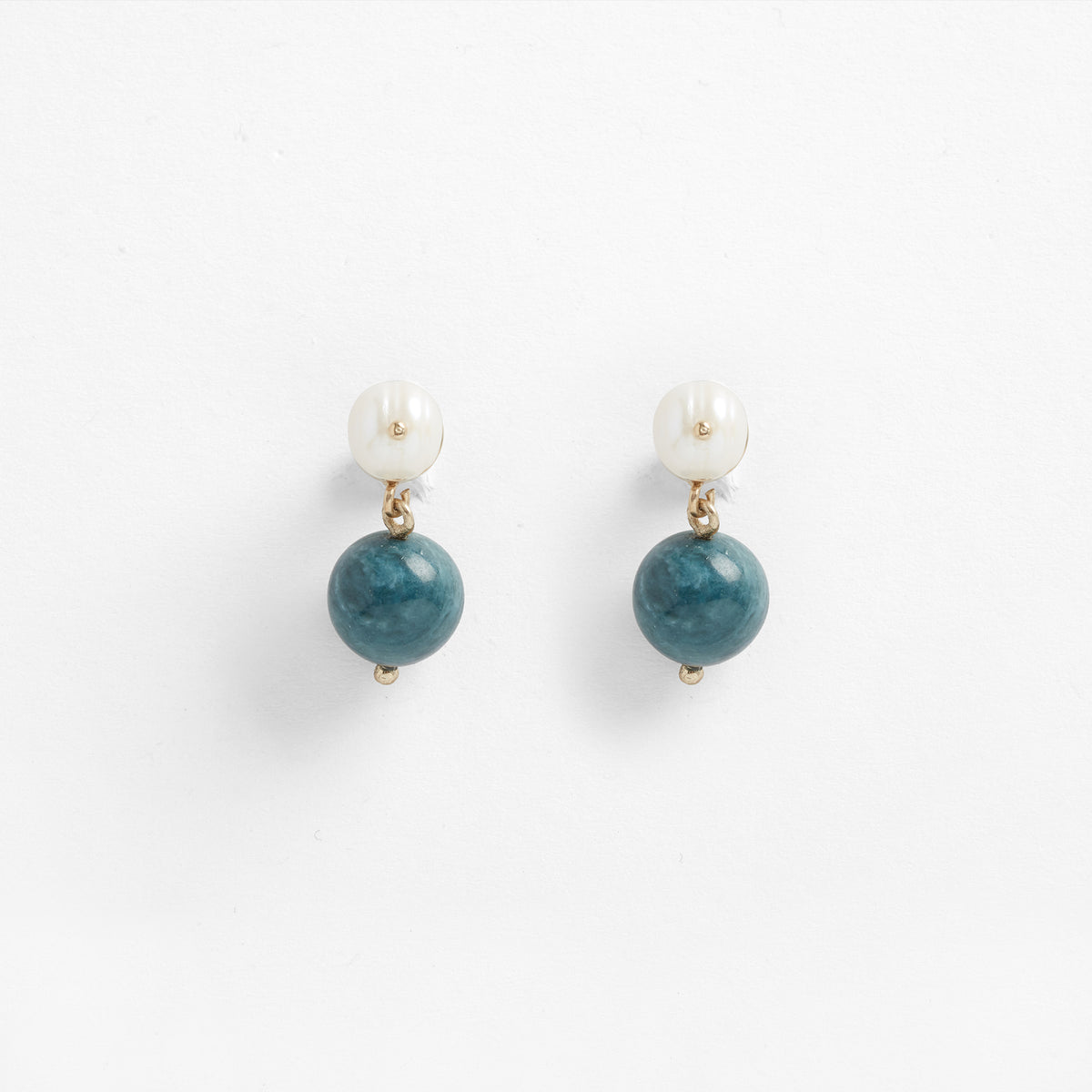 PICHULIK | Anais Jade Stone and Pearl Earrings