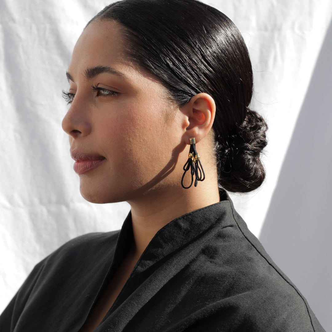 Pichulik | Calypso earrings black