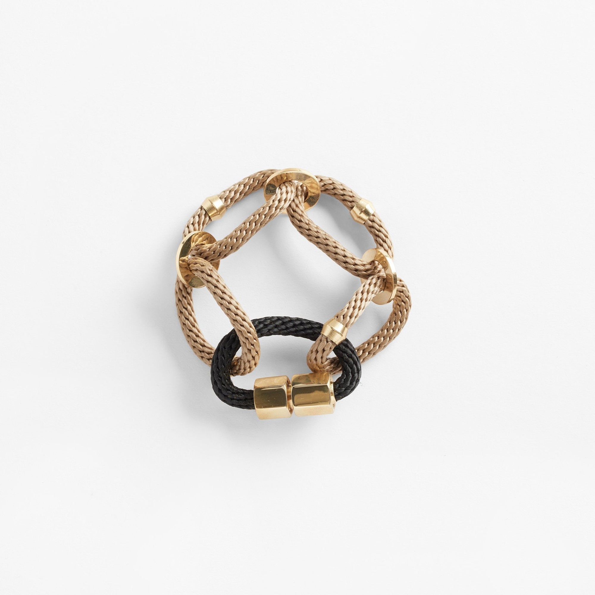 Pichulik | Circe Bracelet Beige Brass