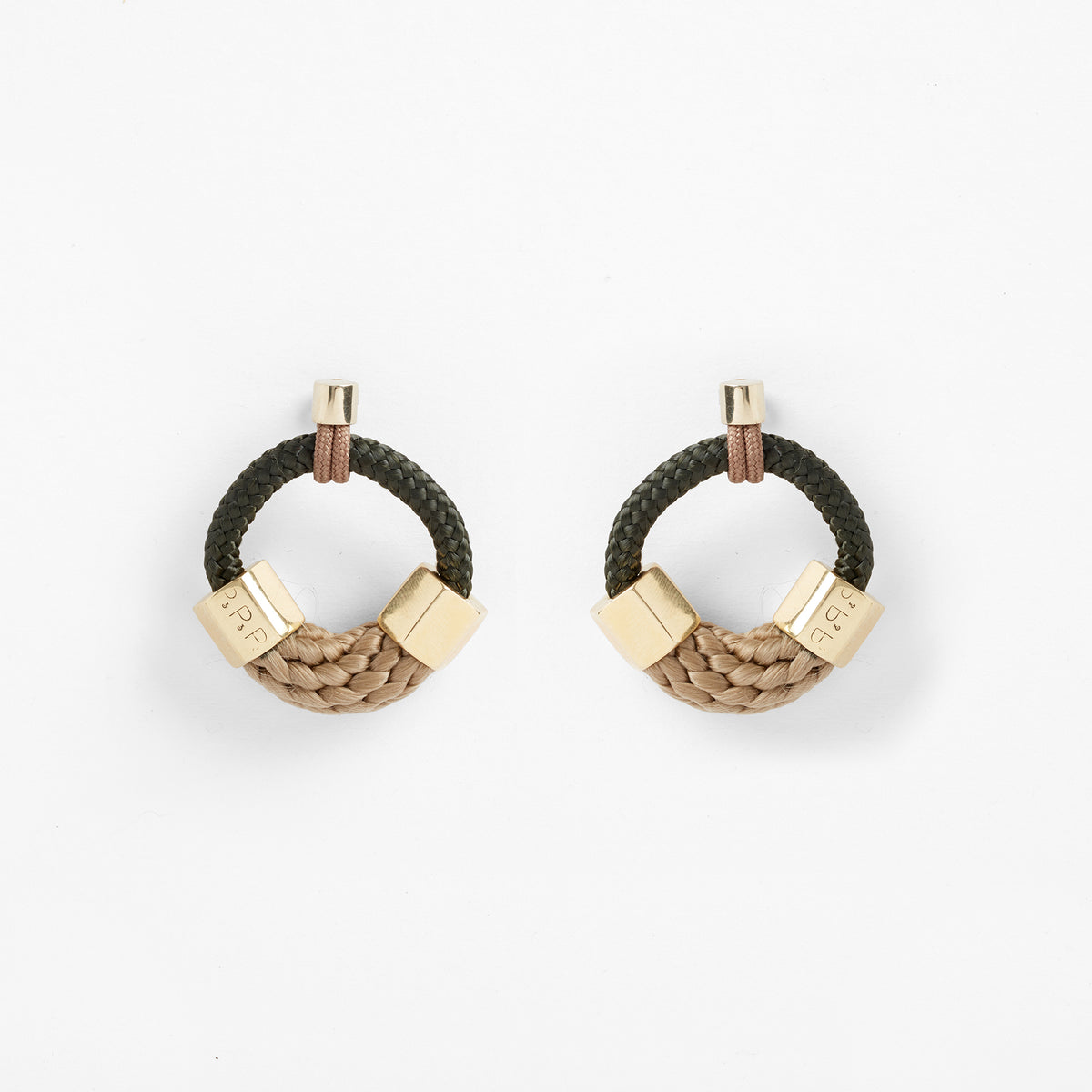 Pichulik | Ithaca Rope and Brass Earrings