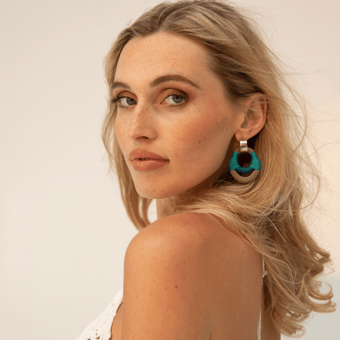 Pichulik | Vessel Earrings in Rope and Brass