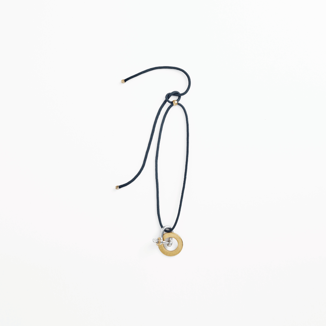 PICHULIK | Kefi Brass and Rope Pendant