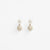 PICHULIK | Anais Lava Natural Stone and Pearl Earrings