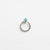 PICHULIK | Baci Sterling Silver Ring with Amazonite stone