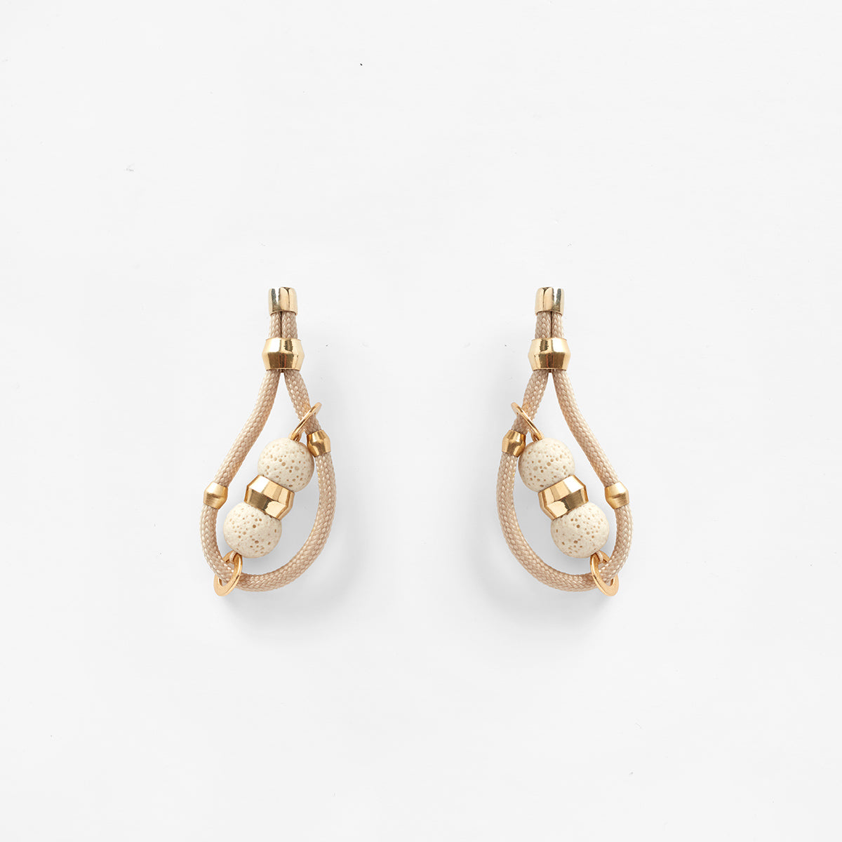 PICHULIK | Rope and Brass Ember Earrings